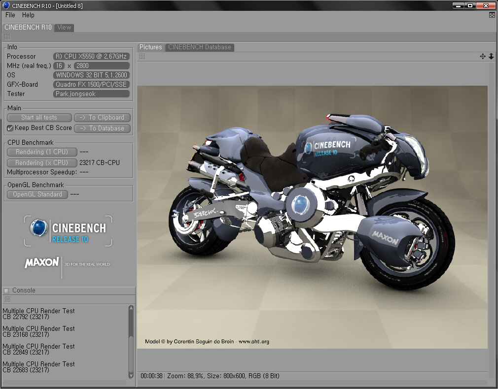 Nehalem Xeon X5550 Dual_16-Core_Cinebench R10_result.jpg